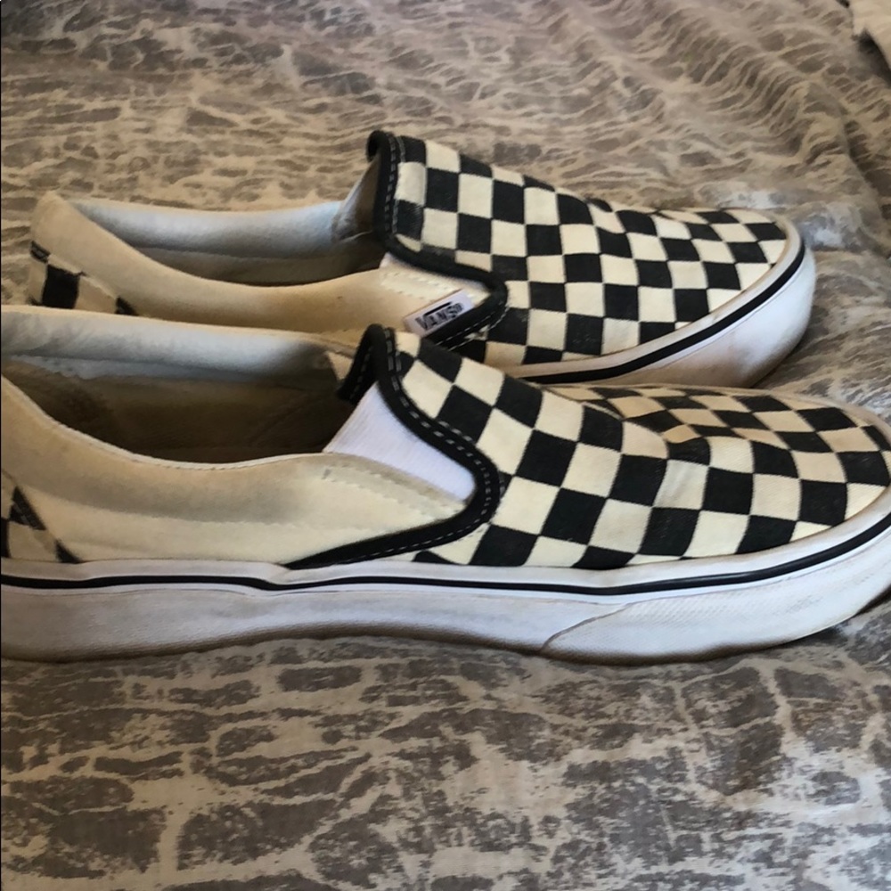 ***sold on mercari****Checkered Vans - Picture 2 of 3